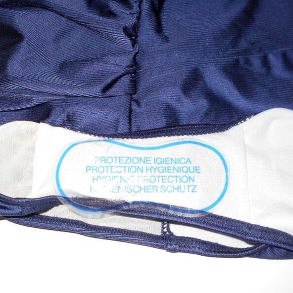 Women’s Bathing Suit One Piece Navy Blue - Size 4 New with tags - Picture 3 of 3